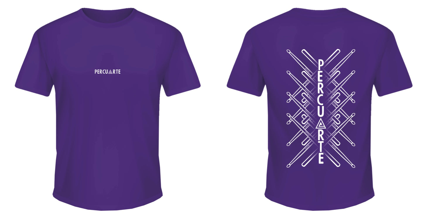 CAMISETA PERCUARTE MORADA