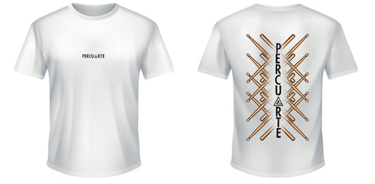 CAMISETA PERCUARTE BLANCA Y COLOR